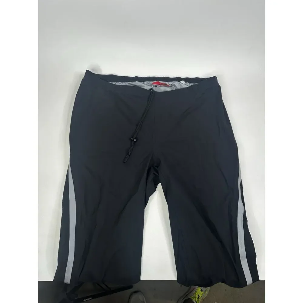 Novara XL Black 100% Nylon Cycling Pants Men's Gorpcore Street Wear Grunge